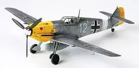Tamiya Messerschmitt Bf 109E-4/7 Trop 1/72 plastikinis lėktuvo modelis 60755