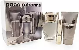 Paco Rabanne Invictus for Men (Rinkinys Vyrams) EDT 100ml + 10ml EDT + 75ml Šampūnas