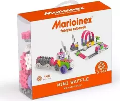 Marioinex Klocki Waffle Mini konstruktorius 140 vnt merginoms ZA5397