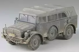 Tamiya Horch 4x4 Type 1a vokiečių karinė mašina 1/35
