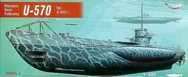 Mirage Modele Mirage Povandeninis laivas 'U- 570' - 217568