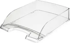 Dokumentų lentynėlė Leitz Plus Standart, A4, plastikinė, skaidri