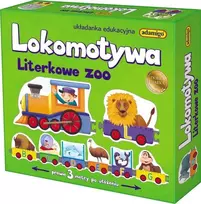 Dėlionė Adamigo Lokomotyvas – Zoologijos Sodo Raidės