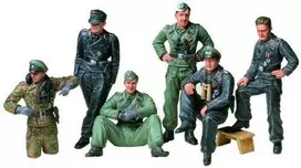 Tamiya vokiečių tanko įgulos figūrėlės, 1/35, 35201