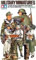 Tamiya Vokiečių kareiviai lauko pasitarime 1/35 figūrėlių rinkinys 35212