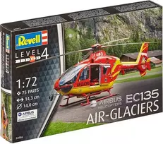 Revell EC135 Air-Glaciers sraigtasparnis 1/72 – dovanų rinkinys