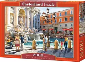 Castorland Dėlionė 3000 vnt. - Trevi fontanas