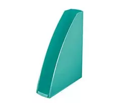 Dokumentų stovas Leitz Plus Wow, A4, 312x258x75mm, plastikinis, turkio spalvos