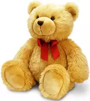 Keel Toys Pliušinis rudas meškutis su kaspinu, 120 cm