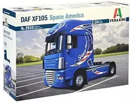 Italeri DAF XF105 Space America vilkiko modelis 1/24