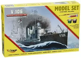 Mirage Modele Mirage Pirmojo pasaulinio karo vokiečių torpedinis laivas „V106“.