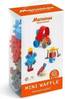 Vaflinės mini kaladėlės Marioinex, 70 detalių