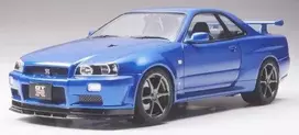 Tamiya Nissan Skyline R34 GT-R V Spec II plastikinis modelis 1/24