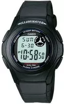 Casio F-200W-1AEF rankinis laikrodis Elektroninis Kištukinis Juoda