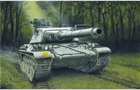Heller AMX-30/105 prancūzų tanko modelis 1:35, plastikinis rinkinys