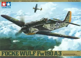 Tamiya Focke-Wulf Fw 190 A-3 1/48 naikintuvo plastikinis modelis