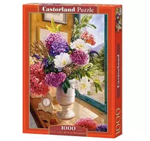Castorland Dėlionė 1000 vnt. - Natiurmortas su hortenzijomis