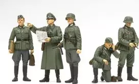 Tamiya Vokiečių lauko vado figūrėlių rinkinys 1/35 (5 vnt.) 35298