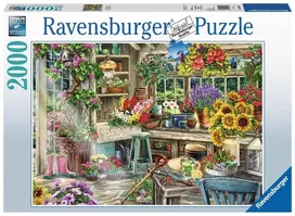 Ravensburger Dėlionė 2000 vnt. - Sodo namelis