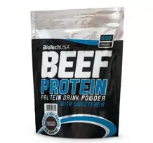 Biotech Beef Protein 500g. (Braškių skonis)