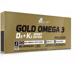 Olimp Gold Omega 3 D3 + K2 Sport Edition 60 kaps.