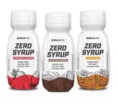 BioTech Zero Syrup 320 ml. (sirupai) (Blynų skonis)