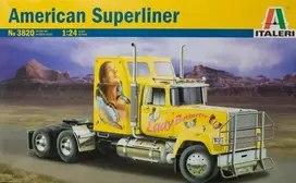 Italeri American Superliner vilkiko plastikinis modelis 1/24