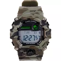 Skyway Technology DELTA TACTICS analoginis-skaitmeninis laikrodis, CAMO