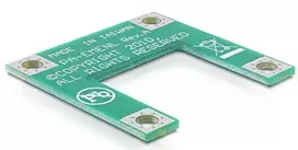 Delock Mini PCI Express / mSATA plėtinys Pusinis dydis > Visas dydis