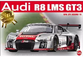 Nunu Beemax NuNu Audi R8 LMS GT3 Spa 24h 2015 1/24 plastikinis modelio rinkinys