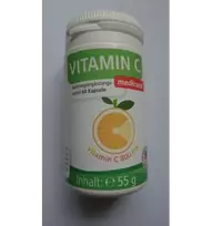 MEDICURA Maisto papildas vitaminas C 800 mg, 60 kaps.