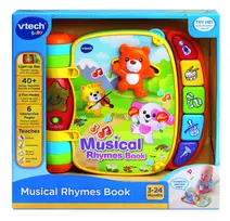 KNYGA Vtech - Kūdikių muzikos knygelė su vaikų dainelėmis (danų kalba) (950-166732)