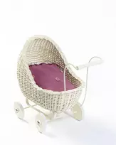 Smallstuff - Lėlės vežimėlis - balkšvas (51001-02)