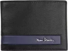 Pierre Cardin Didelė Odinė Piniginė Vyrams Juodas TILAK26 8806/Juodas