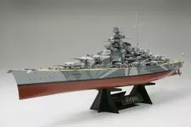 Tamiya Tirpitz vokiečių mūšio laivas – plastikinis modelis 1/350