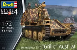 Revell Sturmpanzer 38(t) Grille Ausf. M 1/72 plastikinis modelis 03315