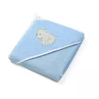 BabyOno rankšluostis su gobtuvu veliūras 100x100 mėlynas, koala, 540/04