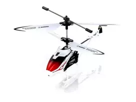 SYMA S5 Helicopter with gyro stabilizer / LED / Baltas