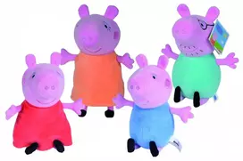 Hasbro Simba Peppa Pig pliušiniai žaislai 16-20cm 4 dizaino (109261011)