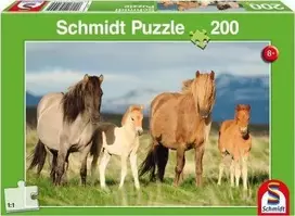 Schmidt Dėlionė 200 vnt. - Arkliai