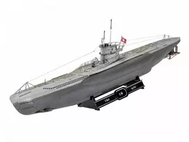 Revell – Das Boot U-Boot Typ VII C Collector's Edition – 40-mečio dovanų komplektas, 1/144, 05675