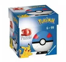 Ravensburger 3D Dėlionė 54 vnt. - Pokemon kamuolys