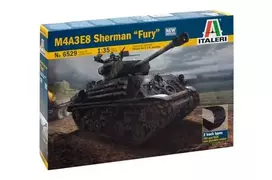 Italeri – M4A3E8 Sherman „Fury“, 1/35, 6529