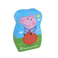 Dėlionė Barbo Toys Vaikų Puzzle George 5 galvosūkiai 24 el.