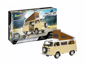 Revell VW T2 Camper 1:24 Click System plastikinis modelis (be klijų)