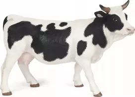 Papo figūrėlė Juodai balta karvė