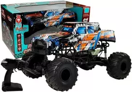 Lean Toys Visureigis 4x4 su nuotolinio valdymo pultu 1:6, oranžinis, 6 m.+