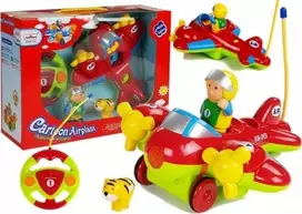 Lean Toys Lėktuvas su nuotolinio valdymo pulteliu