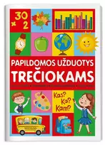 KNYGA Papildomos užduotys trečiokams. Lietuvių kalba, matematika, pasaulio pažinimas, anglų kalba