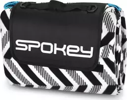 Vilnonė iškylos antklodė 180 x 210 cm su aliuminio folija Spokey PICNIC ZIGZAG